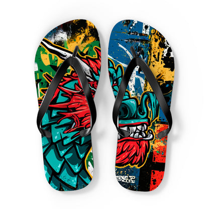Street Dragon Flip Flops – Urban Dragon Beach Sandals