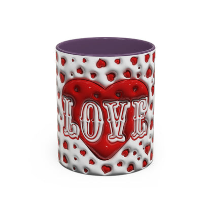 Accent Coffee Mug  - LOVE MUG