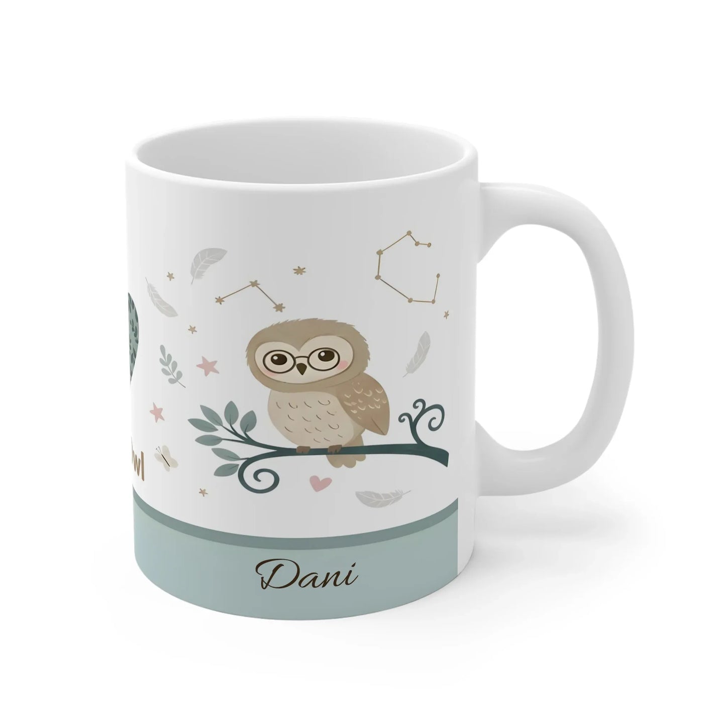Night Owl Mug - Personalized Woodland Constellation Coffee & Tea Gift - Dream Dragons