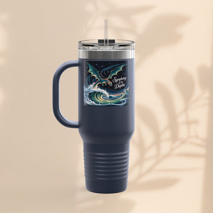 Dragon Symphony of the Depths Insulated Travel Mug, 40oz