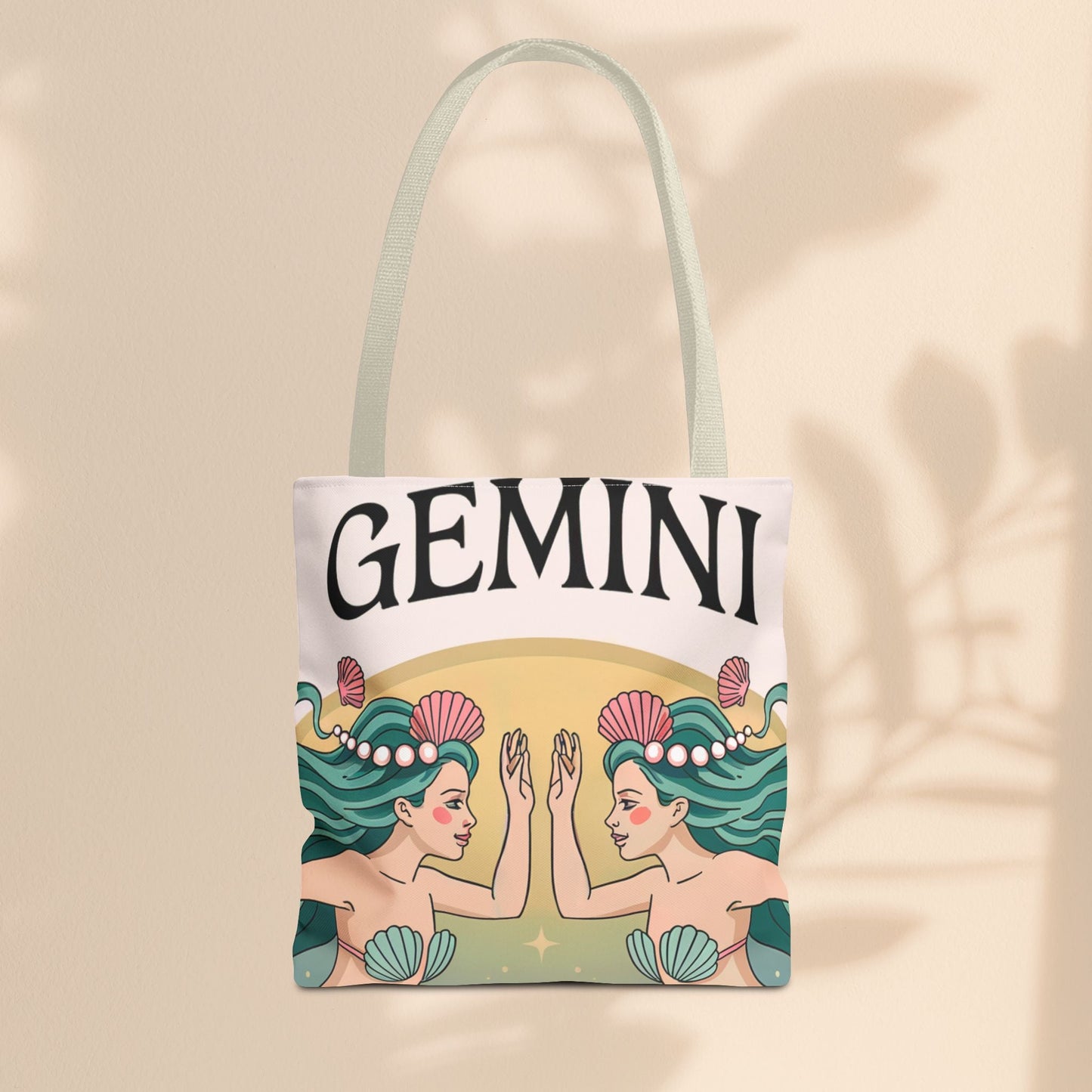 Gemini Zodiac Tote Bag, Astrological Bag, Personalized Gift, Astrology Lover, Horoscope Accessory, Birthday Present