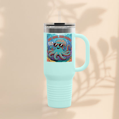 Eight Arms Zero Patience Insulated Travel Mug, 40oz