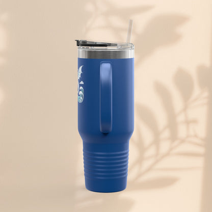 Dragon Insulated Travel Mug - Perfect for Adventure Lovers, Camping, Road Trips, Gifts for Friends, Motivational Designs