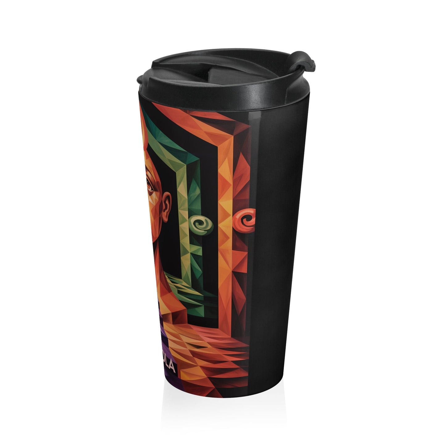 Colorful Pensacola Stainless Steel Travel Mug - For On-the-Go Coffee Lovers