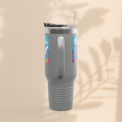 Feeling Whaley Good Insulated Travel Mug, 40oz