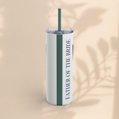 Father of the Bride Tumbler – Elegant Drinkware, Wedding Day Gift & Keepsake for Dads