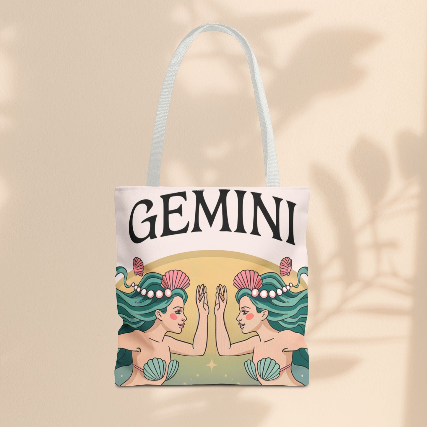 Gemini Zodiac Tote Bag, Astrological Bag, Personalized Gift, Astrology Lover, Horoscope Accessory, Birthday Present