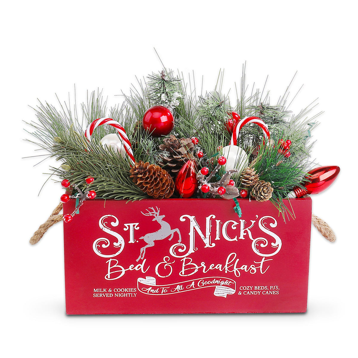 St. Nick's Bed & Breakfast Christmas Gift Basket