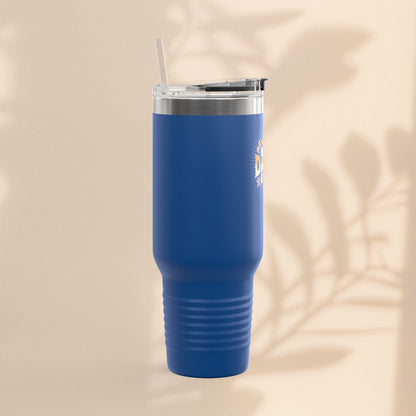 Best Daddy Ever Insulated Travel Mug - 40oz Coffee Cup for Dad's Daily Adventures