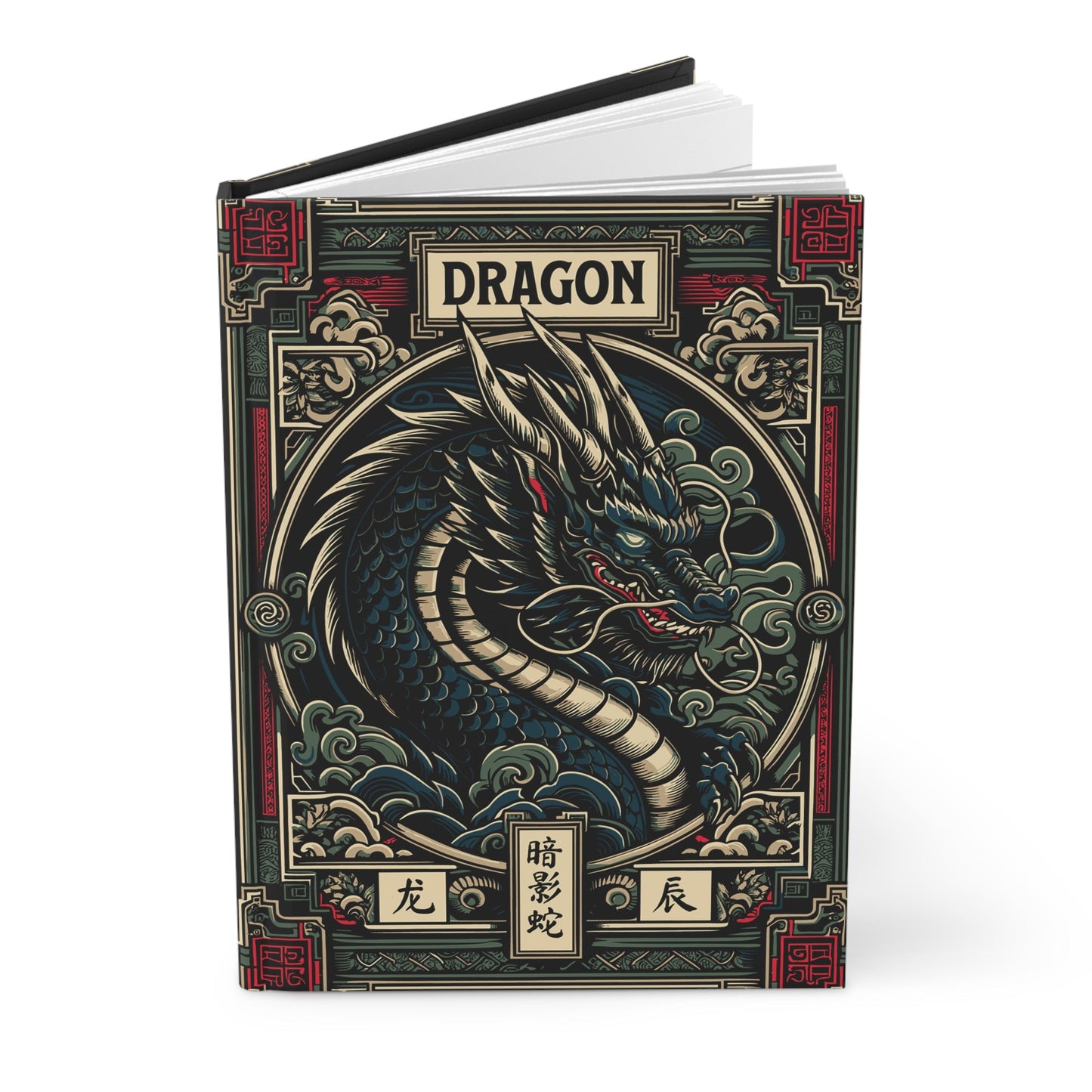 Hardcover Journal Matte - DRAGON