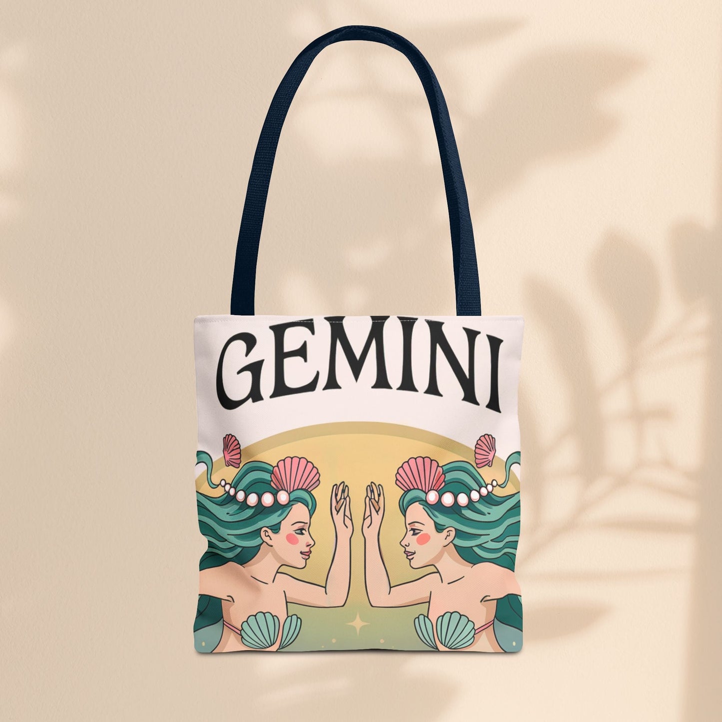Gemini Zodiac Tote Bag, Astrological Bag, Personalized Gift, Astrology Lover, Horoscope Accessory, Birthday Present