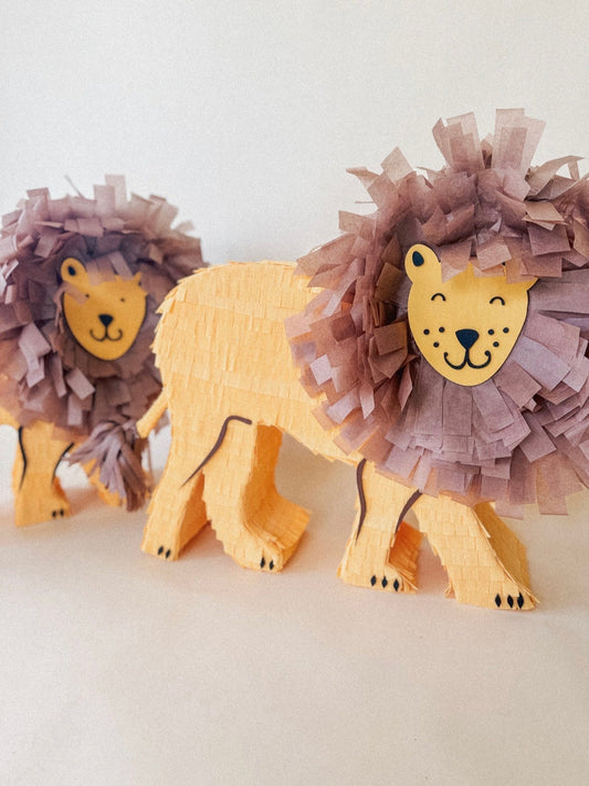 Majestic Lion Piñata - Roar into Celebration with King of the Jungle!