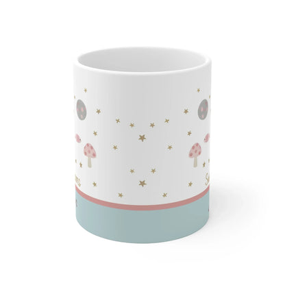 Sweet Dreams Moon & Stars Mug - Personalized Celestial Gift - Dream Dragons