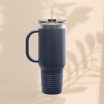 Dragon Insulated Travel Mug - Perfect for Adventure Lovers, Camping, Road Trips, Gifts for Friends, Motivational Designs