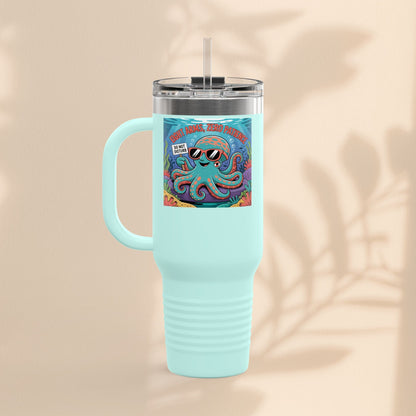 Eight Arms Zero Patience Insulated Travel Mug, 40oz