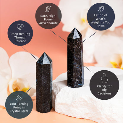 This Is Your Breakthrough – Rare Arfvedsonite Point