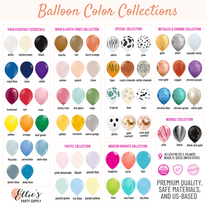 Premium Sage Green Latex Balloon Cluster (5", 11” and 17”)