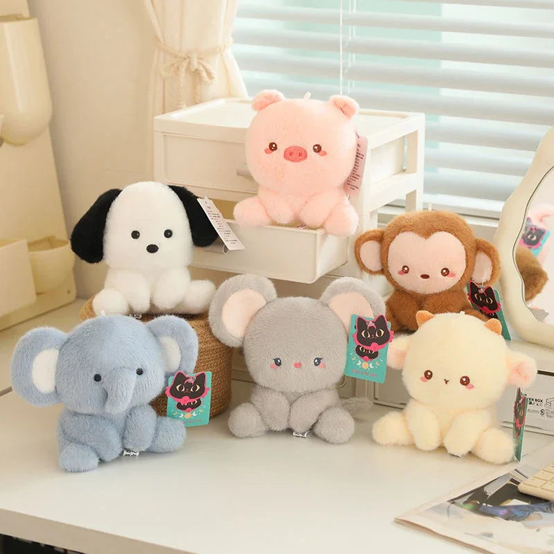 Kawaii Cute Chibi Animal Plushies – 14cm Soft Stuffed Animal Toy | 6 Designs to Choose From