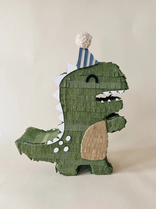 🦕 Dino Party Piñata – Handmade Dinosaur Piñata for Prehistoric Birthdays & Jurassic-Themed Celebrations