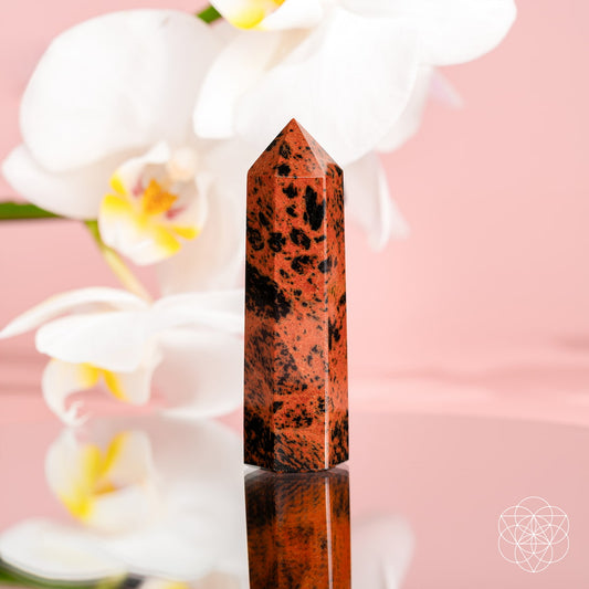 Mahogany Obsidian Point – Cut the Cord, Keep Your Fire