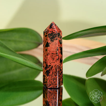 Mahogany Obsidian Point – Cut the Cord, Keep Your Fire