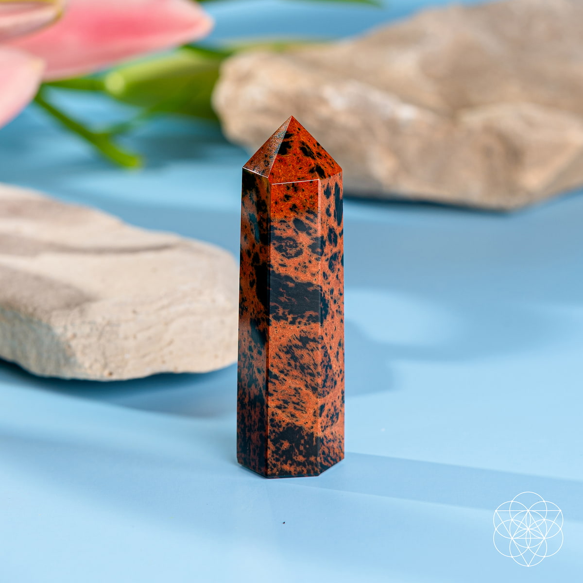 Mahogany Obsidian Point – Cut the Cord, Keep Your Fire