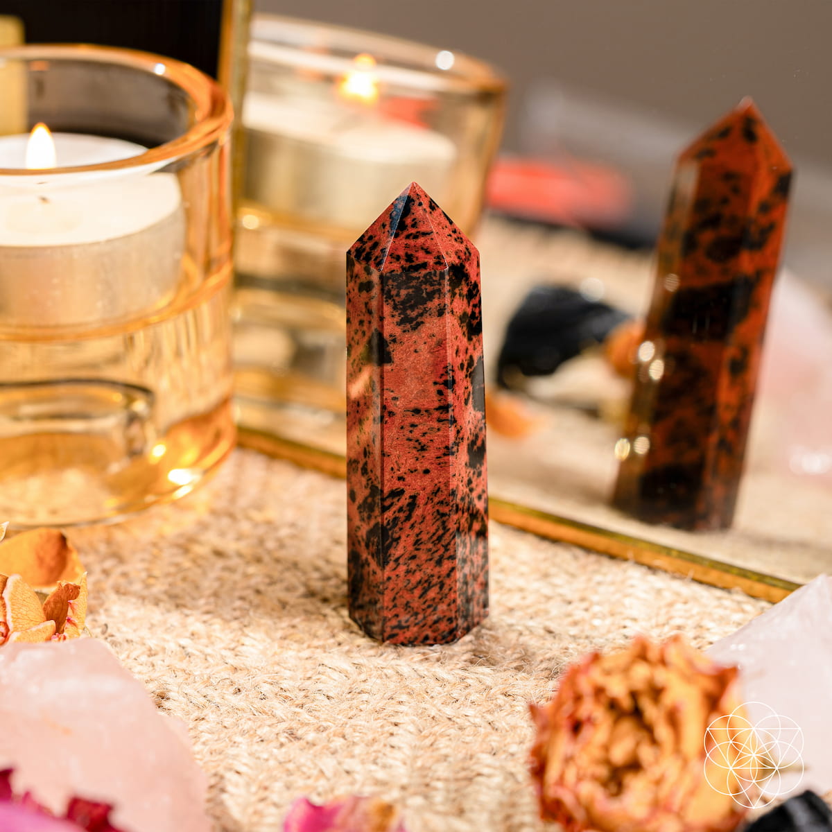Mahogany Obsidian Point – Cut the Cord, Keep Your Fire