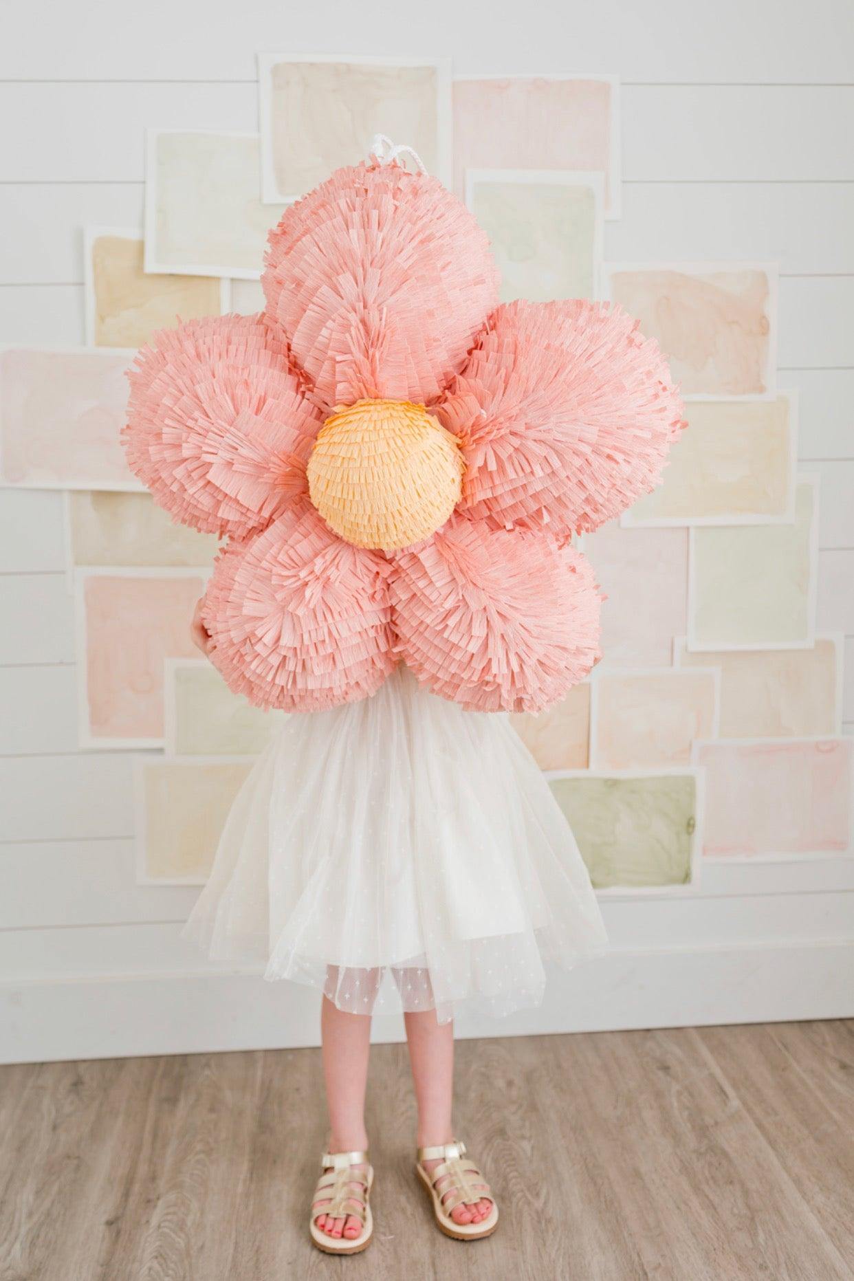 🌸 3D Flower Piñata – Large Handmade Garden Blossom Piñata for Spring Parties & Garden Celebrations