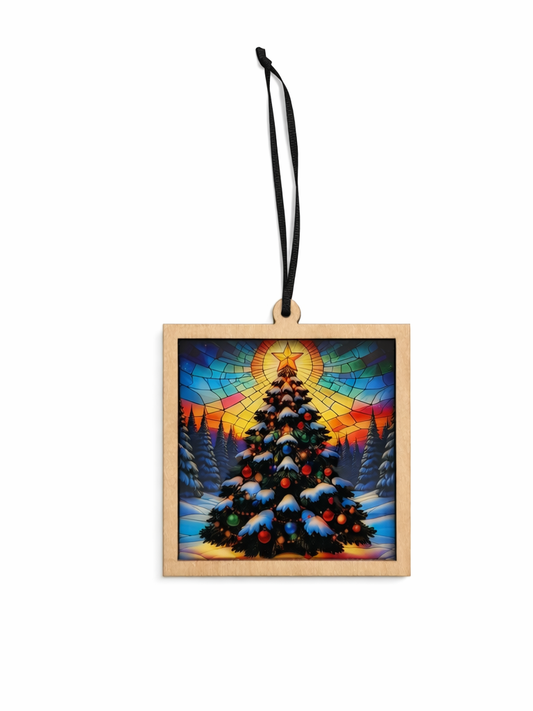 Christmas Tree Holiday Ornament & Suncatcher