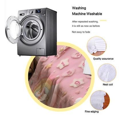 Front-load washing machine with open door and digital control panel
