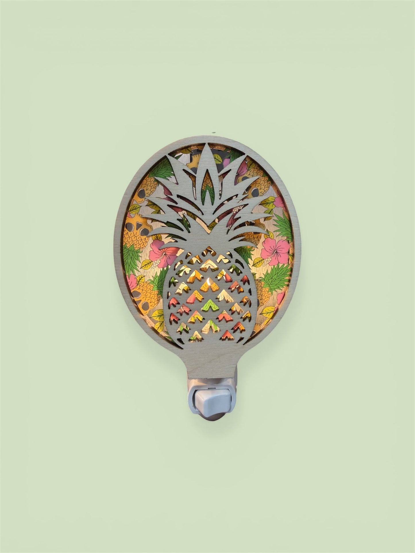 Pineapple Tropical LED Nightlight Coastal Night Light