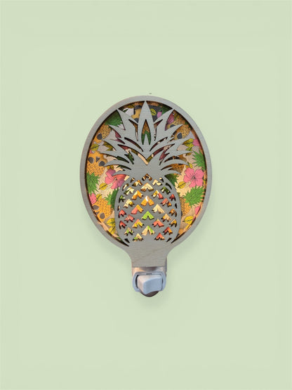 Pineapple Tropical LED Nightlight Coastal Night Light