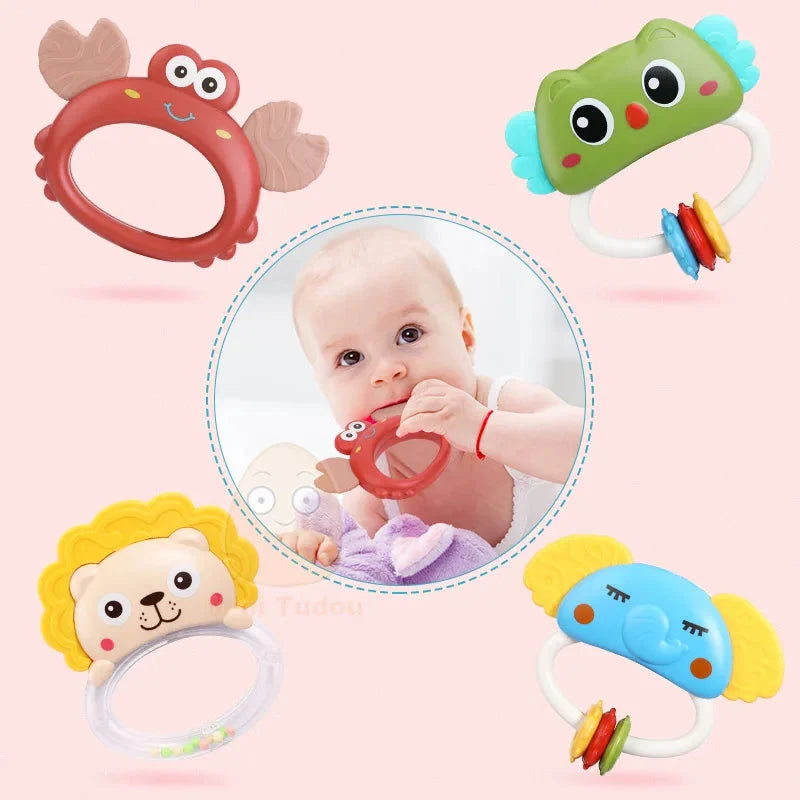Baby Crib Mobile with Remote Control – Rotating Musical Projector Night Light | Hanging Animal Rattles | 0–12 Months | Newborn Baby Shower Gift