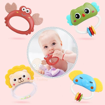 Baby Crib Mobile with Remote Control – Rotating Musical Projector Night Light | Hanging Animal Rattles | 0–12 Months | Newborn Baby Shower Gift