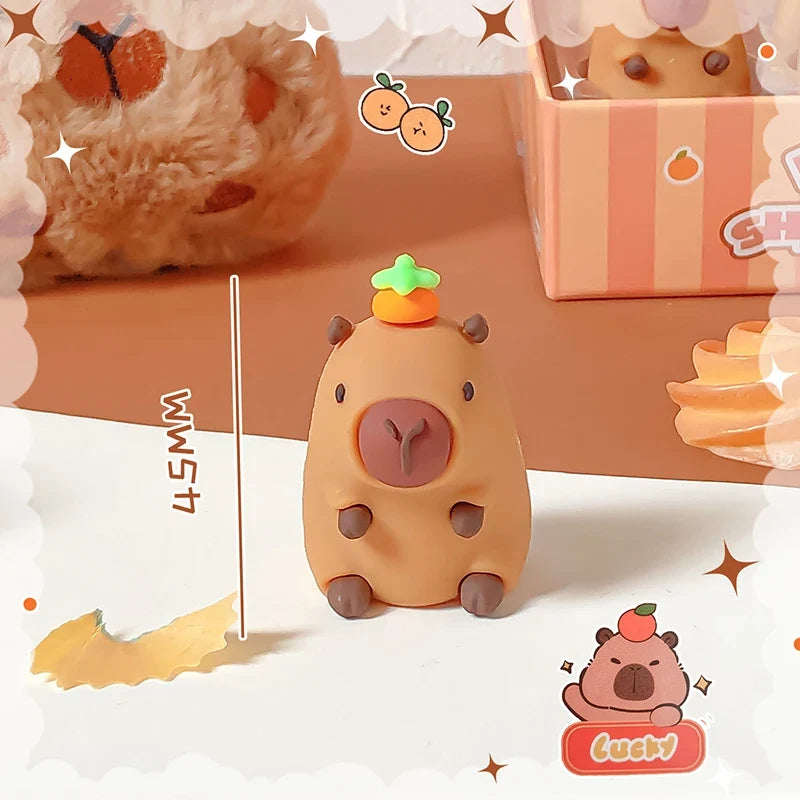 Kawaii Capybara Pencil Sharpener – Cute Novelty Pencil Sharpener | Fun Kawaii Stationery Gift