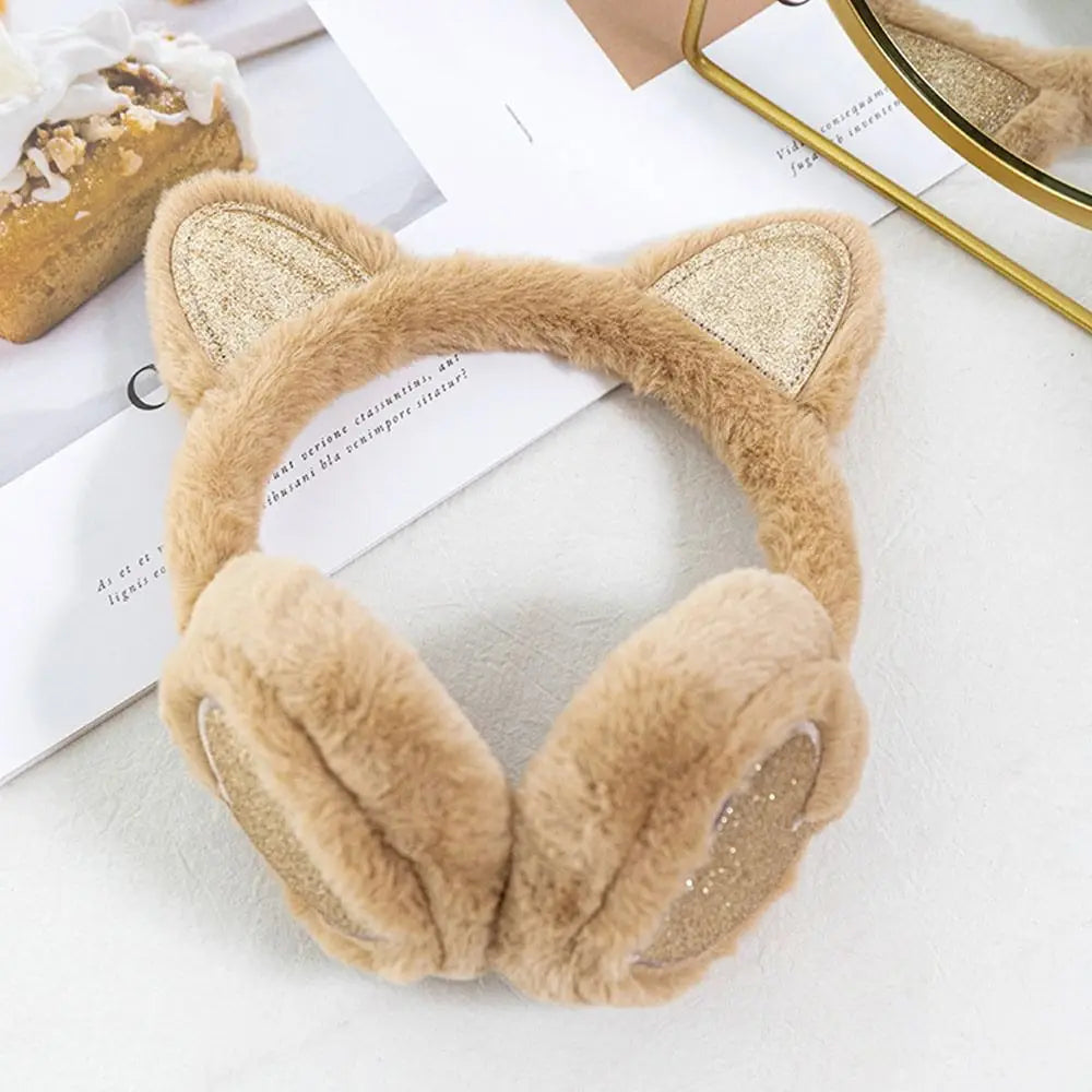 Kawaii Pastel Cat Ear Earmuffs – Cute Warm Winter Ear Muffs | 6 Colours