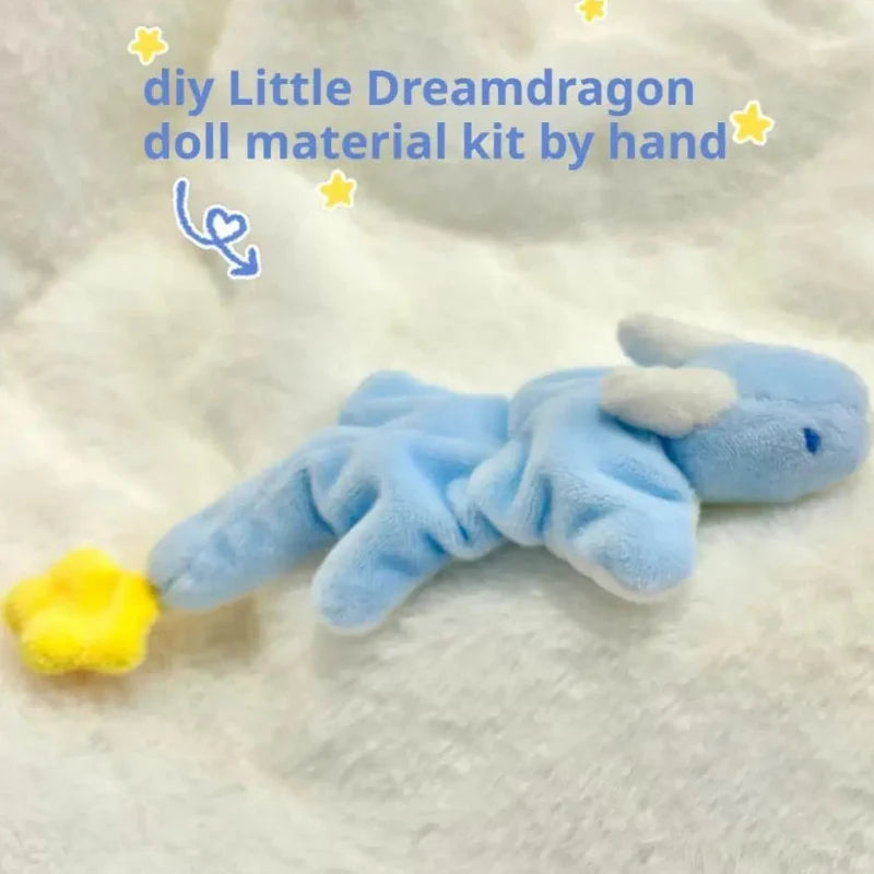 Kawaii Star Dragon Plushie Craft Kit – Sew Your Own Dragon | Gift for Kids & Teens