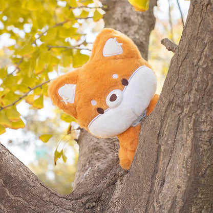 Kawaii Big Tailed Fox Plushie – Fluffy Soft Fox Stuffed Animal | 23cm Cute Fox Toy