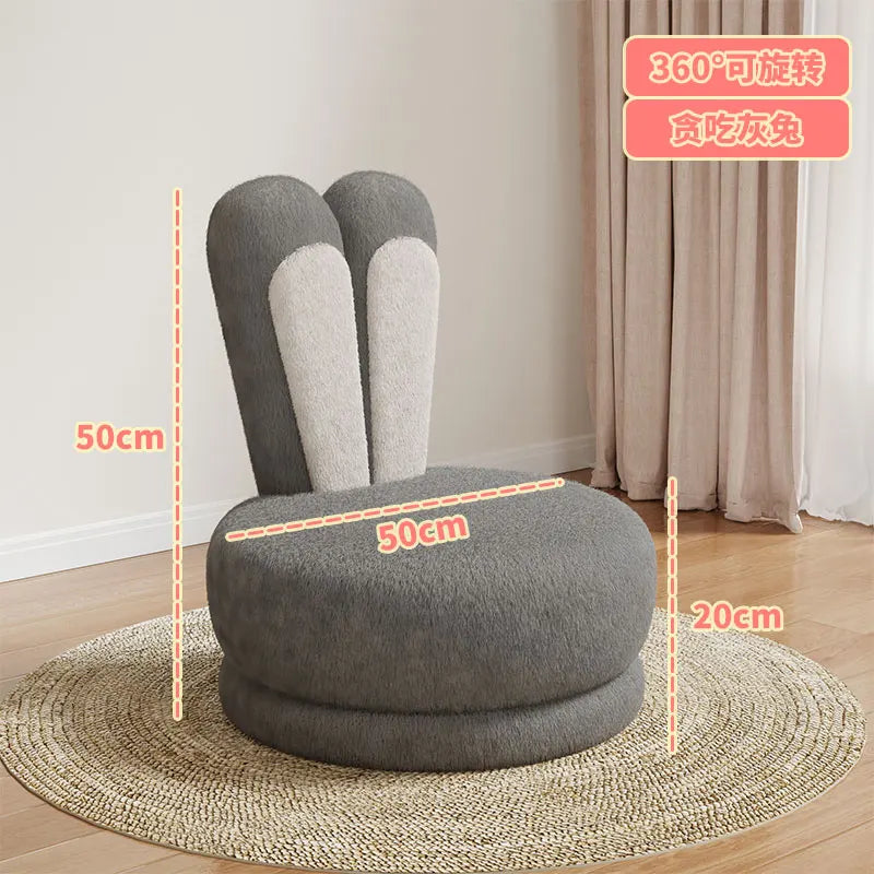 Kawaii Bunny Children’s Sofa Chair – Plush Kids’ Seat | 50cm | 11 Colours