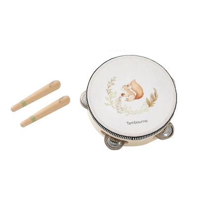 Montessori Baby Musical Instruments – Wooden Drum, Xylophone, Maracas, Trumpet & More | 0–12 Months | Early Education | Baby Shower Gift