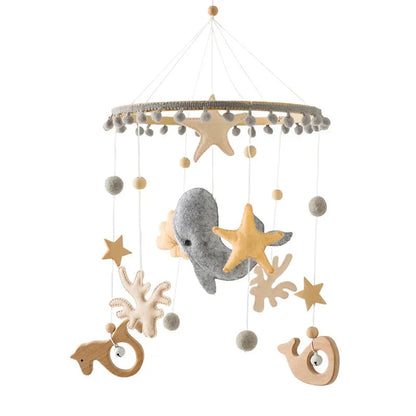 Baby Crib Mobile Rattle Toy Forest Animal Bed Bell