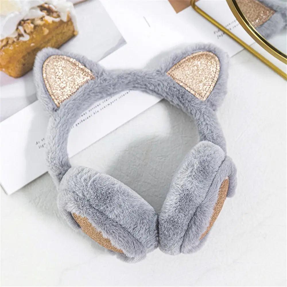 Kawaii Pastel Cat Ear Earmuffs – Cute Warm Winter Ear Muffs | 6 Colours