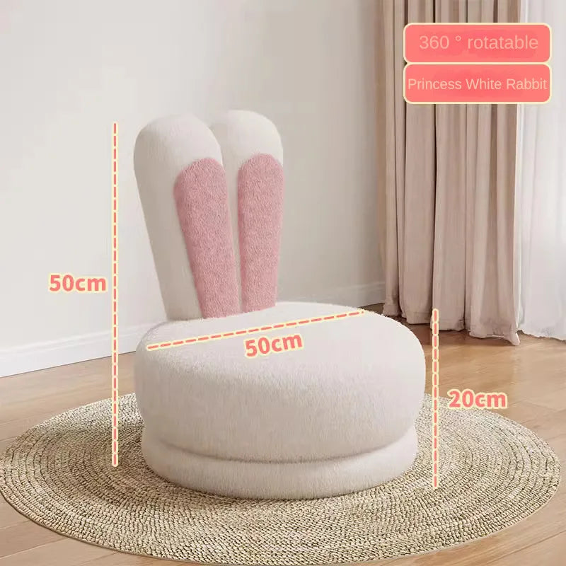 Kawaii Bunny Children’s Sofa Chair – Plush Kids’ Seat | 50cm | 11 Colours