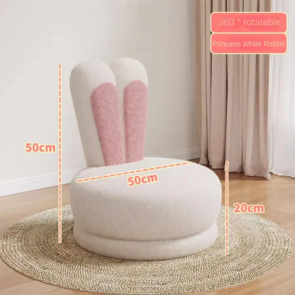 Kawaii Bunny Children’s Sofa Chair – Plush Kids’ Seat | 50cm | 11 Colours