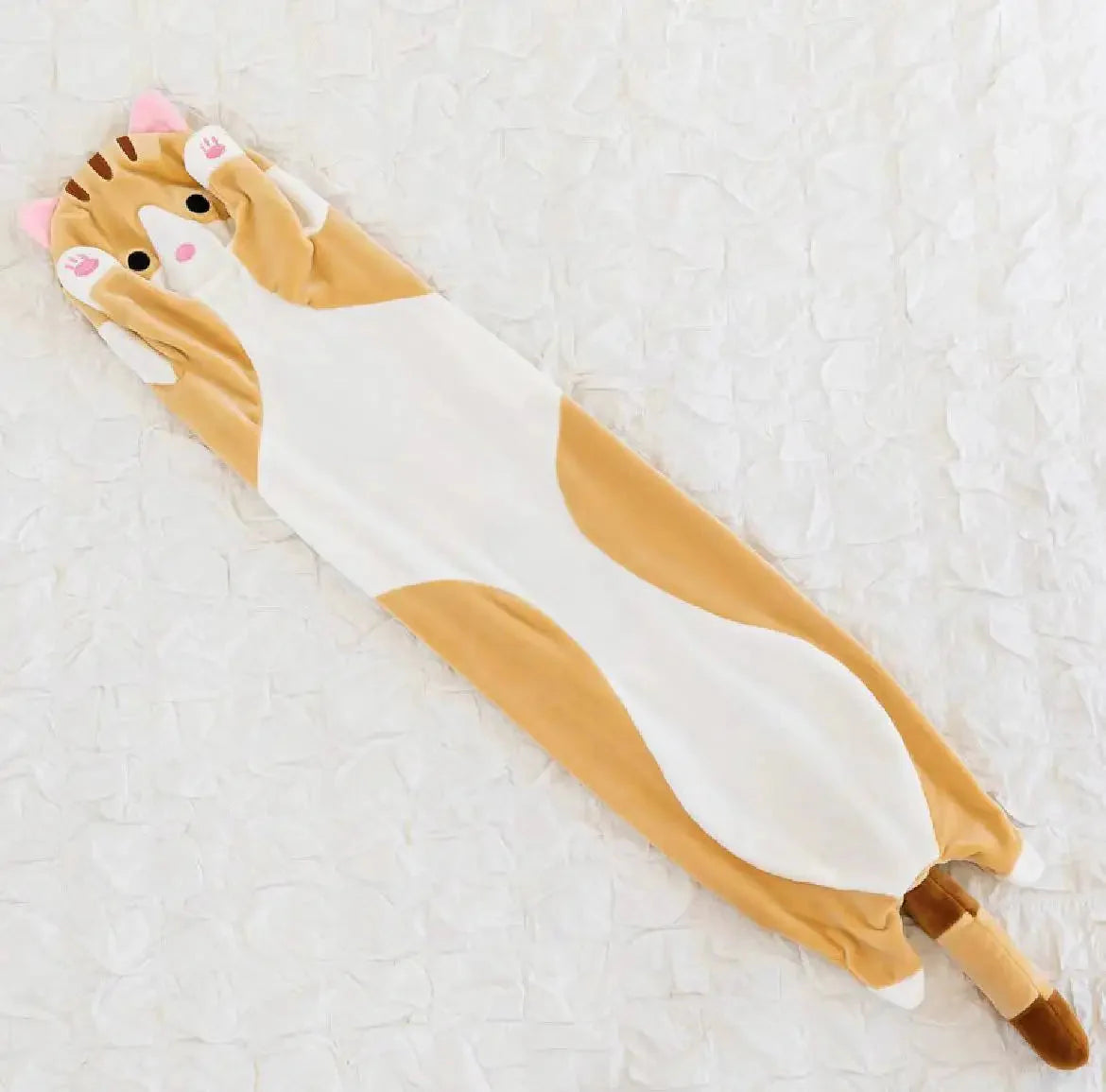 Long Cat Plush Toys - Soft Nap Pillow & Home Decor | 50-130cm Cute Gift for Kids & Girls