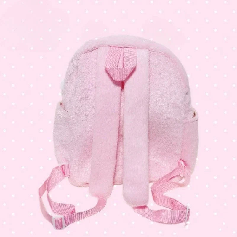 Kawaii Sweet Bunny Plush Backpack – Cute Soft Bunny Bag | Gift for Kawaii & Soft Girl Fans