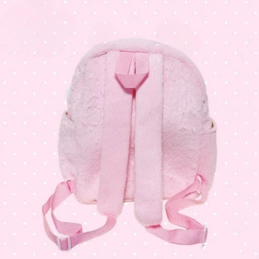 Kawaii Sweet Bunny Plush Backpack – Cute Soft Bunny Bag | Gift for Kawaii & Soft Girl Fans
