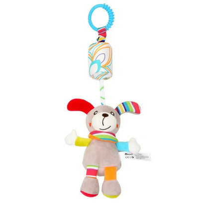 Newborn Baby Plush Stroller Toys Hanging Rattle