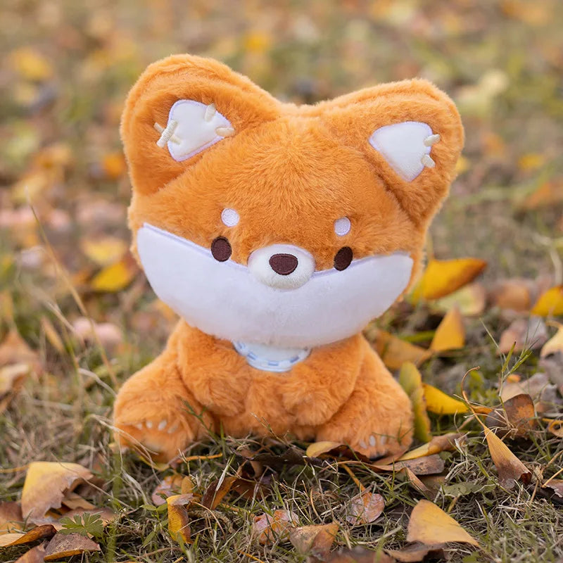 Kawaii Big Tailed Fox Plushie – Fluffy Soft Fox Stuffed Animal | 23cm Cute Fox Toy