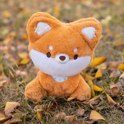 Kawaii Big Tailed Fox Plushie – Fluffy Soft Fox Stuffed Animal | 23cm Cute Fox Toy
